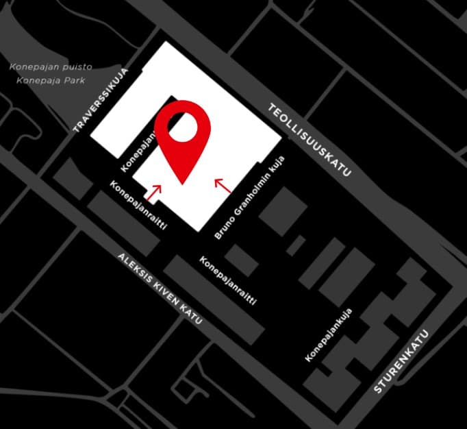 Seoul Fried Chicken location — Bruno Granholmin kuja 4, 00510 Helsinki